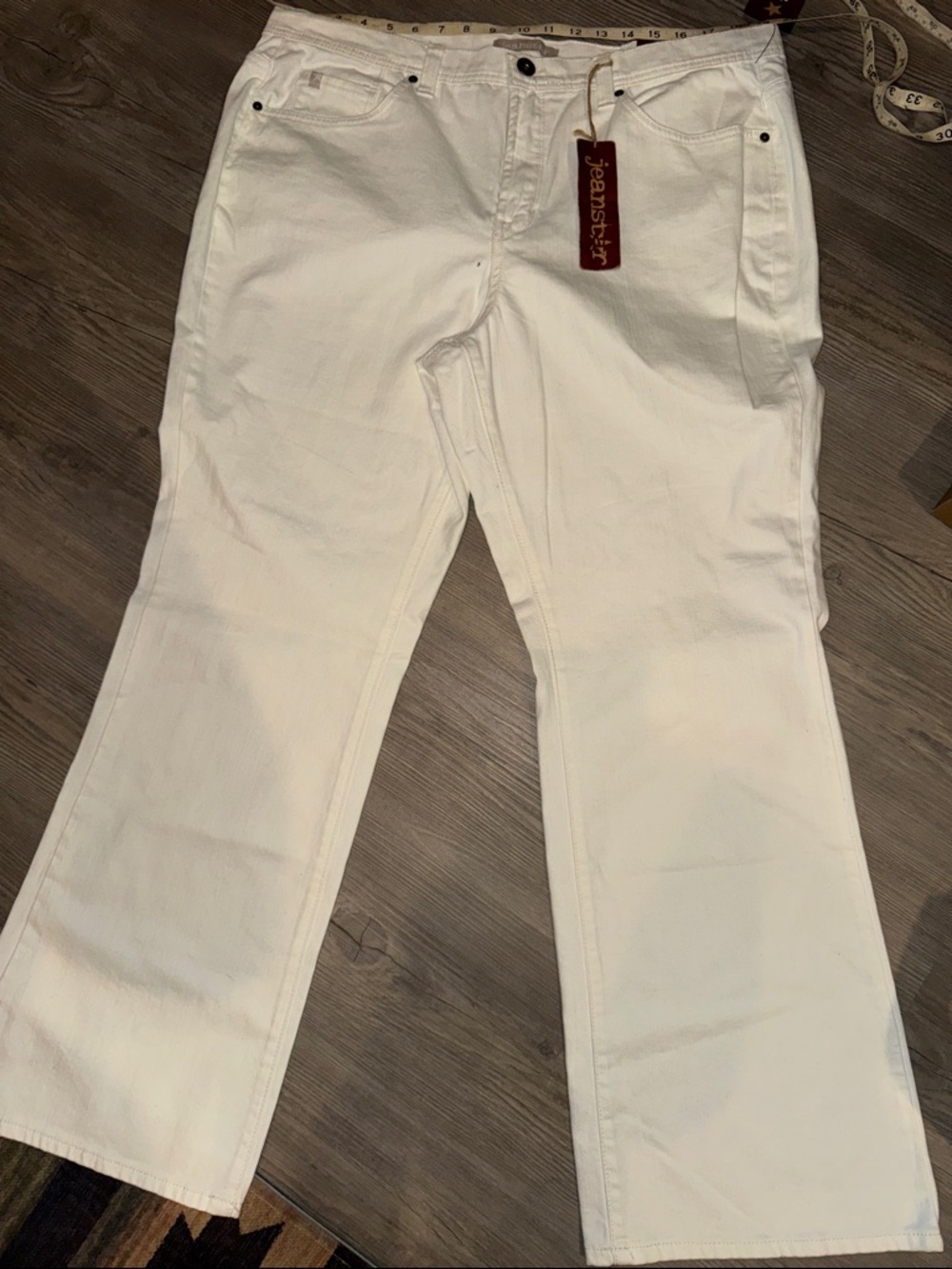 Plus White Jeans Size 20